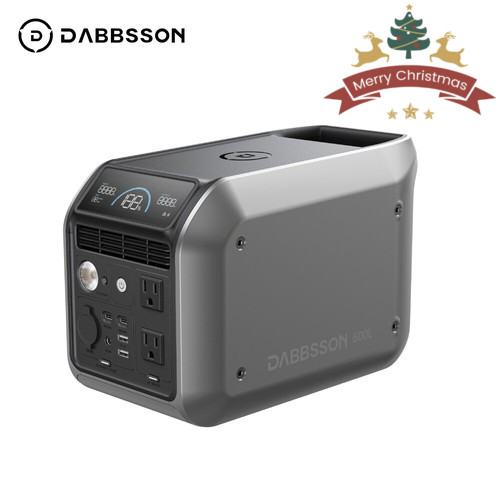 Portable Power Station 768Wh 600W Solar Generator Outdoor Camping Dabbsson 600L
