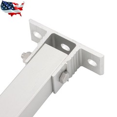 Adjustable Angle For Roof Install Solar Panel RV Tilt Mount Brackets Set 4 Packs