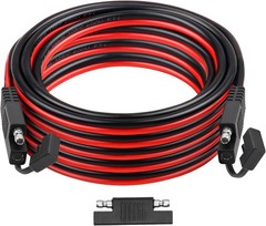 10AWG SAE Extension Cable – 25FT Tinned Copper
