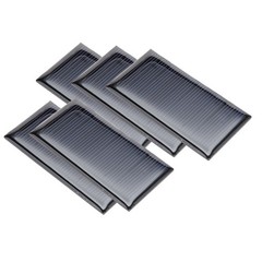 5Pcs 5V 60mA Poly Mini Solar Cell Panel Module DIY for Light Toy Charger 68x37mm