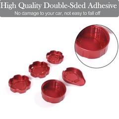 PIUGILH Car Engine Oil Cap Radiator Cap Brake Fluid Cap Cover Fit for C6 Corv…