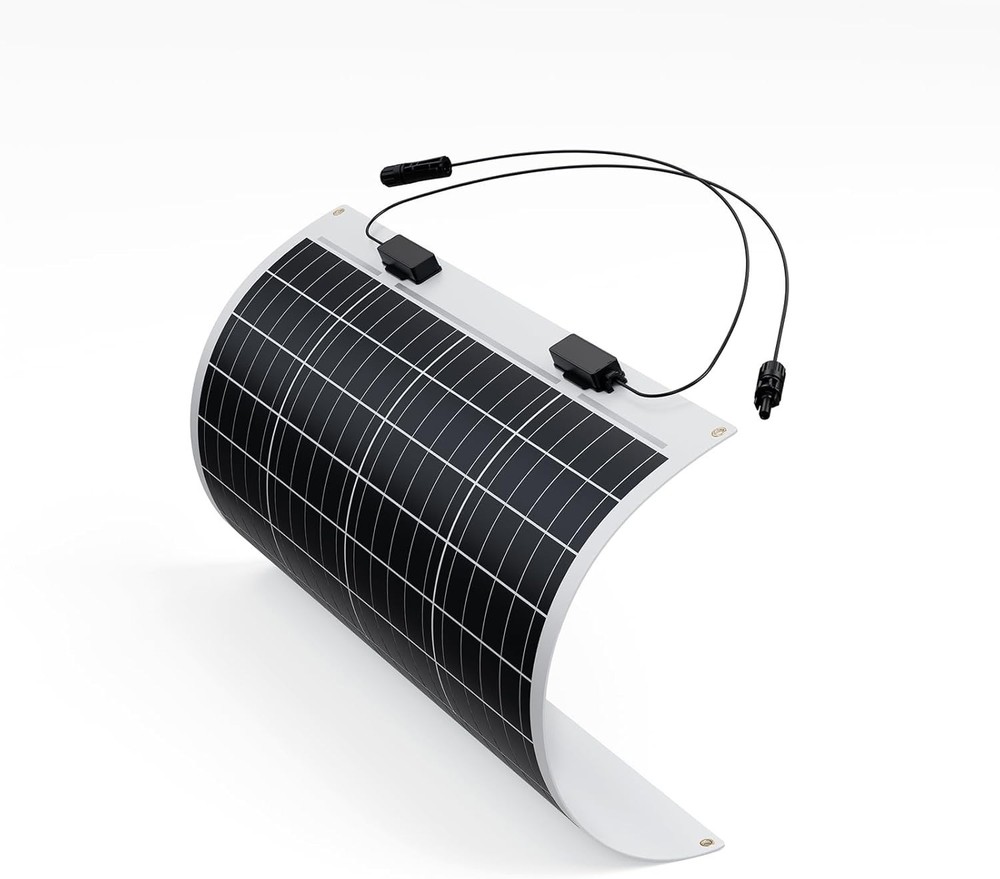 Renogy 50 Watt Bendable Solar Panel Lightweight For Van Boat Cabin