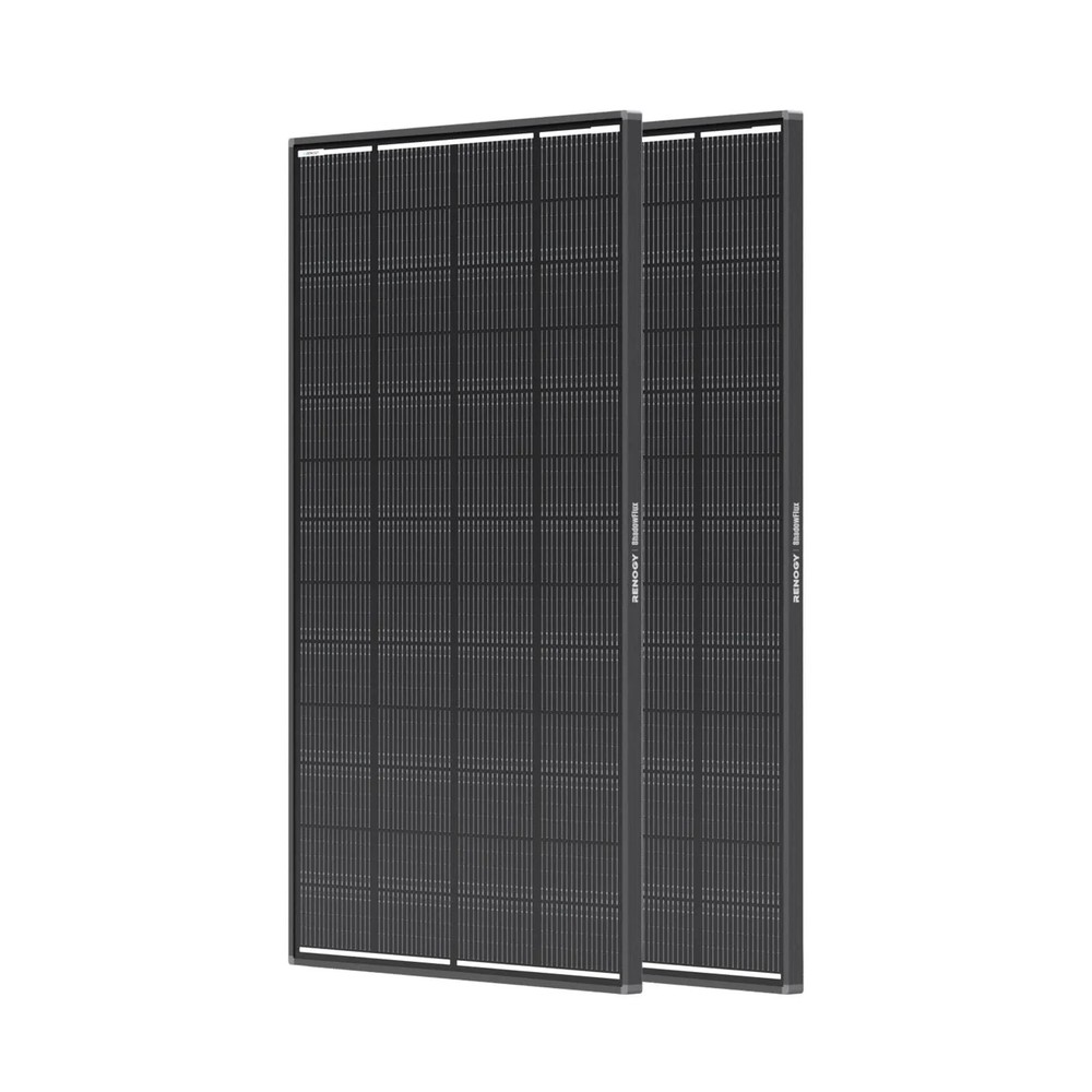Renogy 200W 2-Pack ShadowFlux N-Type Solar Panels 400 Watt 25% High-Efficiency