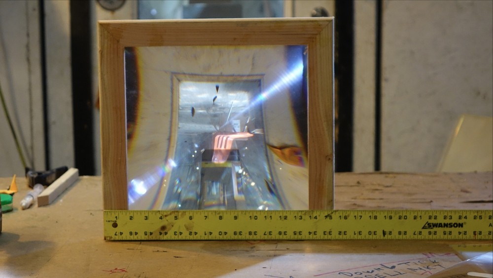 15″ x 15″ SPOT FRESNEL LENS Famed dimensions CLEAR SPOT