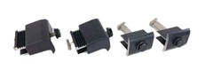 Lot of 4 UniRac Solar Mount End Clamps AF 30-46mm Dark Finish 302050D