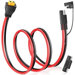 10AWG SAE to XT60 Connector Extension Cable SAE Plug XT60 Female Adapter Char…
