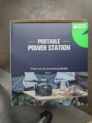 BLACK/GREEN – EBL PORTABLE POWER STATION EXPEDITION 330W