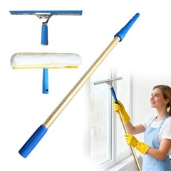 35FT Adjustable Water Fed Pole Kit for Solar Panel & Window Cleaning Tool