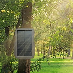 3000mAh 6V-12V Solar Panel Set Rechargeable Solar Charger For Trail Camera