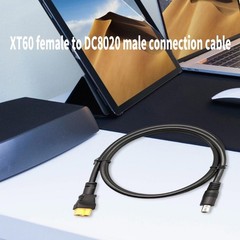 XT60 Female to DC8020 Male Adapter Cable for Portable Power Stations