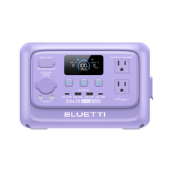 BLUETTI Elite 30 V2 288Wh Purple Portable Power Station Generator for Trip