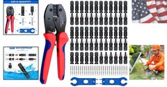 Solar Panel Connector, 60PCS Solar Crimper Tool Kit for Connecting Solar Pane…