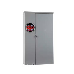 Homeline 200 Amp 42-Space 42-Circuit Outdoor Ring-Type Surface Mount Solar-Ready