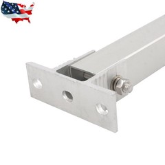 Adjustable Angle For Roof Install Solar Panel RV Tilt Mount Brackets Set 4 Packs