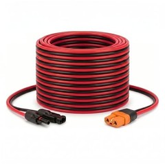 Solar to XT60i 10AWG 25FT Solar Panel Adapter Extension Cable