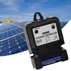 Solar Panel Charger Controller Battery Reverse Connection LED Indicator