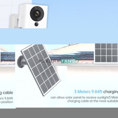 8W 5V Microcrystal Solar Panel with Mounting Brackets Security Camera Water Pump