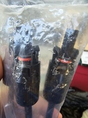 PowMr 6 Pair Waterproof 2 To 1 Y Branch Cable Connector