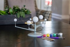 Interactive Solar System Planetarium Kit – Assemble & Paint, STEM Learning Toy