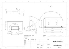Magerack Tile Hook Bracket w/ Flashing for Solar Panel PV Module Mounting 10