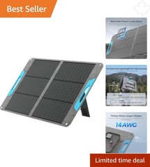 N-Type 100W Solar Charger with Magnetic Design – Ideal for Outdoor Adventures