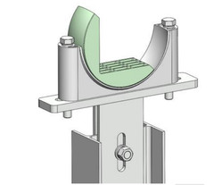 Aluminum Bearings Solar Tracker Bearing for PV Tracker Project
