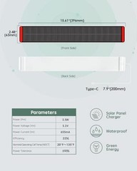 Motorized Roller Blinds Accessories (Solar Panel)