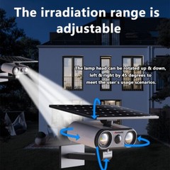 Solar Garden Light, with Induction Triggered Lighting Rainstorm Waterproof