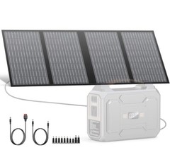 60W Portable Solar Panel Foldable Solar Panel Charger for Portable Power Station