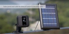Solar Power Panel for Blink Outdoor, XT and XT2 Camera Charger – 1 Pack-White
