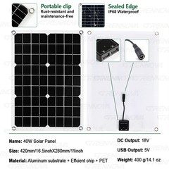 Grennova 2200W Real Power Solar Kit 60A MPPT Dual Voltage Home Backup System