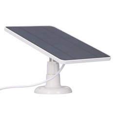 Solar Panel 4W Battery Charger Micro USB Camera Charging Solar Panel White
