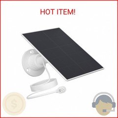 Solar Panel Charger for Arlo Pro 5s 2K/ Pro 4/ Pro 3/ Pro 3 floodlight/Ultra 2/