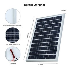 60W D C 5V/18V Flexible Solar Panel Kit Set IP65 Resistance/ D C T9B5
