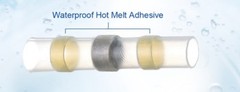 25ea AWG 12-10 Waterproof Solder Seal Heat Shrink butt Connectors