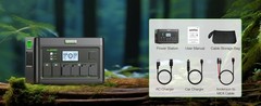 2400W Portable Power Station Home Battery Backup Emergency RV Trip Quick Charge