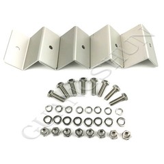 New Z bracket Solar Panel Mounting Mount Flat Roof Wall Set For Panels Wall Kit