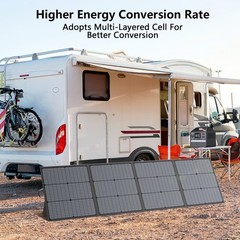 Folding Solar Panel kit 220W 20V 40V for ECOFLOW RIVER 2 Max500 Powerstation USA