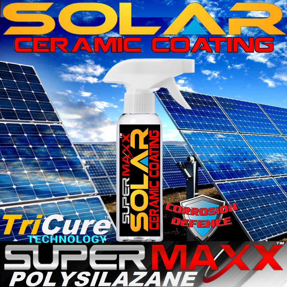 SOLAR PANEL KIT CERAMIC CLEAR COAT ADVANCED “SELF CLEANING” PROTECTION SPRAY