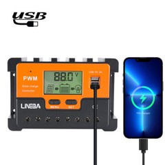 100 Watt 100W Solar Panel Kit with Solar Charge Controller 12V RV Boat Off Grid