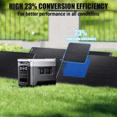 Full Complete Kit 5000W Inverter & Solar Panel Kit 400W 12V Off Grid RV Camping