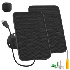 5W Solar Panel for Blink Outdoor, Solar Panel Charger with Blink Outdoor 4 (4…