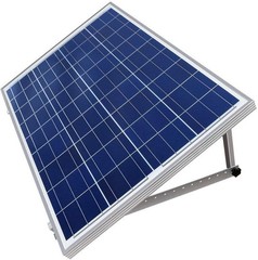 28″ Adjustable Solar Panel Tilt Mount Brackets Foldable for RV Boat Roof Flat