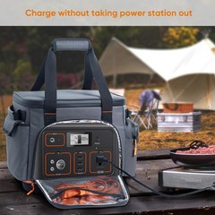 Portable Power Station Carrying Case for Jackery 500 – Waterproof, Storage Bag w