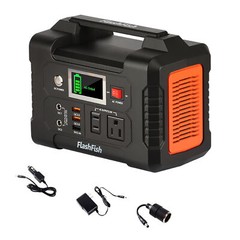 Flashfish 200W 151Wh Portable Power Station Generator for Camping Fishing S7G4