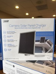 Feit Electric Camera Solar Panel Charger 9″ x 7” New In Sealed Box