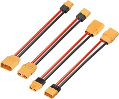 XT60 to XT90 Adapter 2 Pairs RC Lipo Battery
