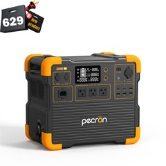 E2400LFP Pecron Portable Power Station 2048Wh 2400W LiFePO4 Scalable 8192Wh