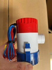 12 volt DC submersible pump 750 GPH water fountain-marine bilge-solar-pond-RV