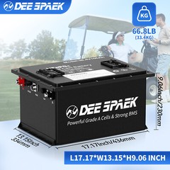 36V 105Ah Battery LiFePO4 Lithium Bluetooth Golf Cart 200A BMS+Monit+20A Charger